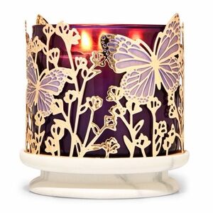 Bath & Body Works Butterflies & Branches 3-Wick Candle Holder 
BBW